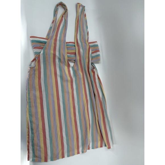 Beach Riot Bandeau With Matching Striped Tank Size SMALL Easy Wear Excellent C - Picture 4 of 10